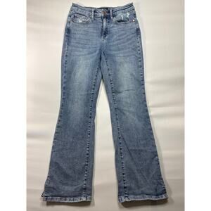 Judy Blue Women's Slim Bootcut Blue Stretch Denim Jeans - Size 7/28 (28x29)